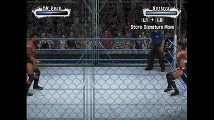 Wwe Smackdown vs Raw 2009 Batista vs Cm Punk