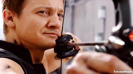 Дивият герой Ястребовото Око от филмите Тор 1 (2011) и Отмъстителите 1 и 2 (2012-2015)