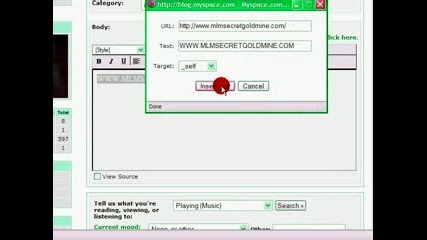 #3how To Make Html Easy Using Myspace For
