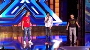 Методи, Борислав и Георги - X Factor (23.09.2014)