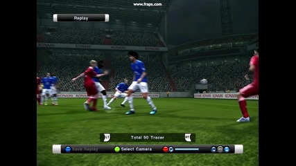 Pes 2011 - Гол на Кристиан Полсен 