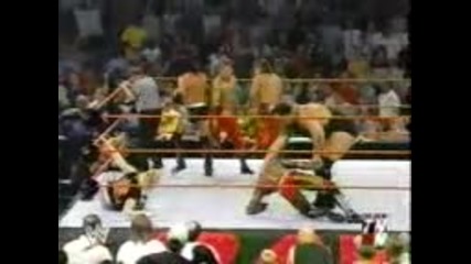nwo, Guerrero и Benoit vs Rvd , Dudley Boyz , Goldust и Bookert 10-man Tag Match