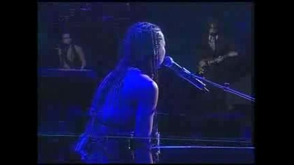 John Mayer and Alicia Keys at the Black Ball