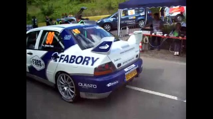 Wrc Germany - Mitsubishi Evolution anti - lag