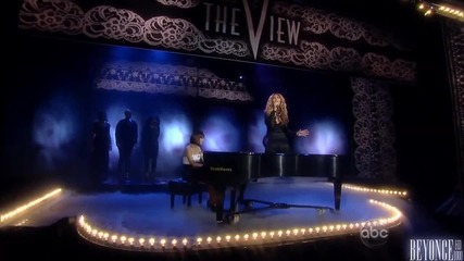 Beyonce - 1 plus 1 ( Live on the View)