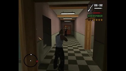 Gta San Andreas - Cj откачалката изтрепа цялото полицейско управление (perfect Quality)