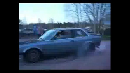 Bmw E30 320i Turbo Burnout