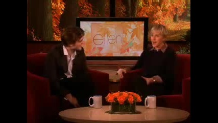 Robert Pattinson On Ellen