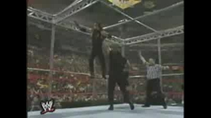 *8 - 0* Wwf Wrestlemania 15 - ( Hell In A Cell Match ) The Undertaker Vs Big Boss Man 