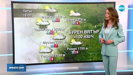 Прогноза за времето (05.06.2020 - обедна емисия)