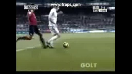Real Madrid 3 - 1 Osasuna 18.01.09