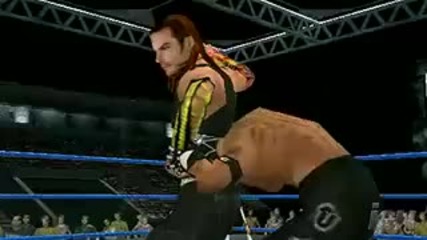 Smackdown vs. Raw 2008 Rey Mysterio vs Jeff Hardy (psp)