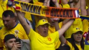 Румънските фенове посрещнаха с овации своите любимци преди големия мач