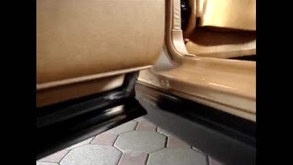 Mercedes w 123 gold by maybach