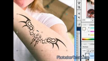 Digital Tattoos in Photoshop 