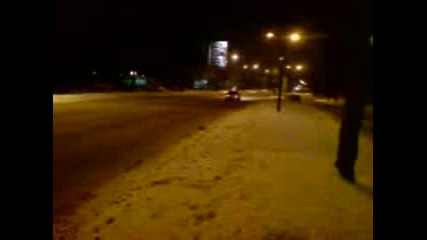 Bmw Се Върти На Омв Drift In The Snow