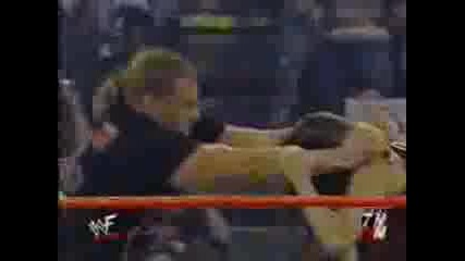 Chris Jericho Saves Stephanie Mcmahon