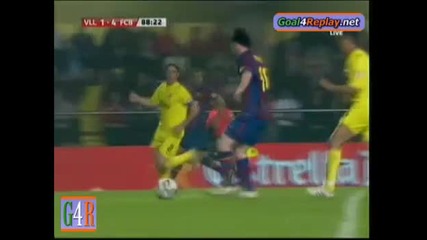 Villarreal - Barcelona 1 - 4 (1 - 4, 1 5 2010) 