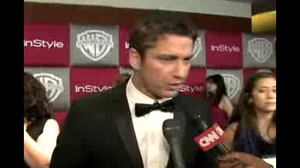Golden Globes 2009 After Party Gerard Butler Instyle And War