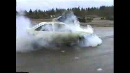 Opel Kadett Burnout
