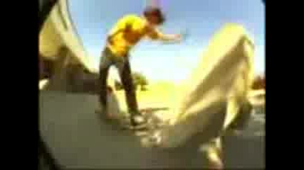 Crazy Skateboard Ski.