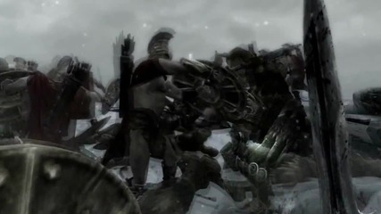 Skyrim 300 Spartans vs Persians epic battle