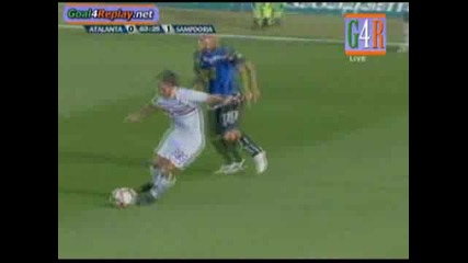 Atalanta - Sampdoria 0 - 1 (0 - 1,  13 9 2009)