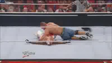 Rei Misterio Vs The Miz Vs John Cena