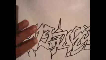 Graffiti Drawing Wildstyle