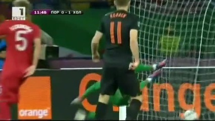 Роналдо разби Холандския отбор! Евро 2012: Португалия - Холандия 2:1, страхотен двубой!