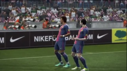 Неймар добре дошъл в Fcb Pes 2013