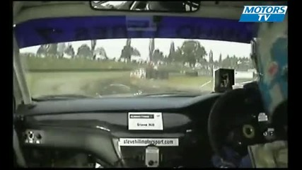 Camera embarquee British Rallycross 2009 Mallory Park 
