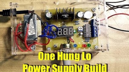 Banggood LM317 DC Adjustable Power Supply Build