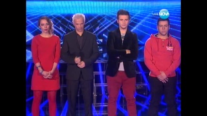 X Factor Bulgaria ( 02.11.2011 ) Елиминации - Решението на журито