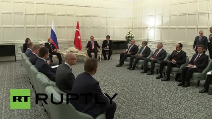 Azerbaijan: Putin and Erdogan meet on sidelines of first European Games
