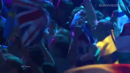 Евровизия 2013 Латвия Per - Here We Go - 17 Място във вторият полуфинал