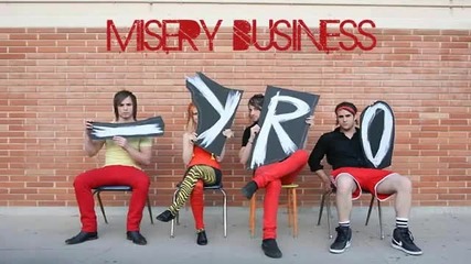 Paramore - Misery Business - Guitars Instrumental Official