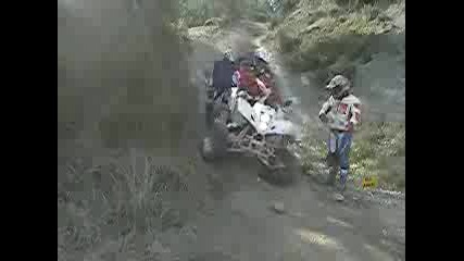 Trialera Bajada Con Quads Romesco Rally Ra