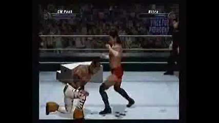 Cm Punk Vs. Johnny Nitro - Table Match