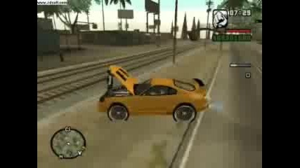 GTA San Andreas - Еее...колата ми неще да запали :D