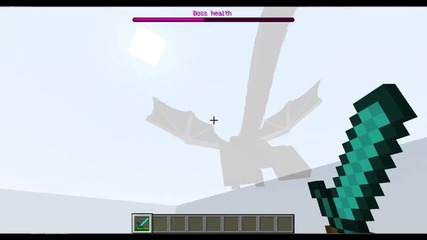 Minecraft ender dragon in normal world