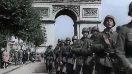 1940 Германската офанзива на Запад✠ Победа над фр.белг,хол.и вееликобр.армии за 10 дни/ Марш в Париж