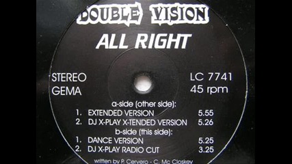 Double Vision - All Right (extended Version)