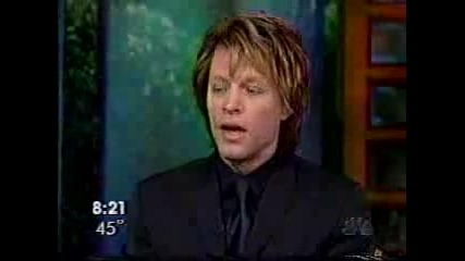 Jon Bon Jovi Interview 2000 Promoting U - 571 