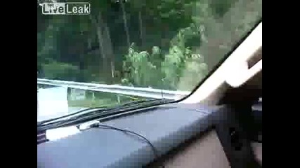Катастрофата на Райън Дън е заснета