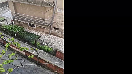 Град вали в Ямбол
