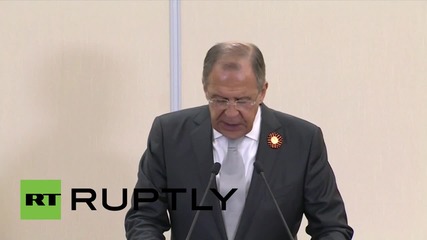 Лавров: "Русия и САЩ са единни в идеята за мирно разрешаване на кризата в Украйна."