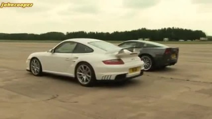 Porsche 911 Gt2 vs Chevrolet Corvette Zr1