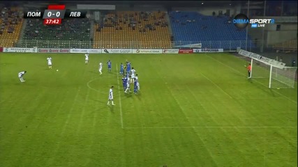 Поморие - Левски 0:0 /Първо полувреме/