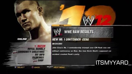 Wwe 12 - Wwe 12 - Online Options - Includes 40 Man Royal Rumble mode